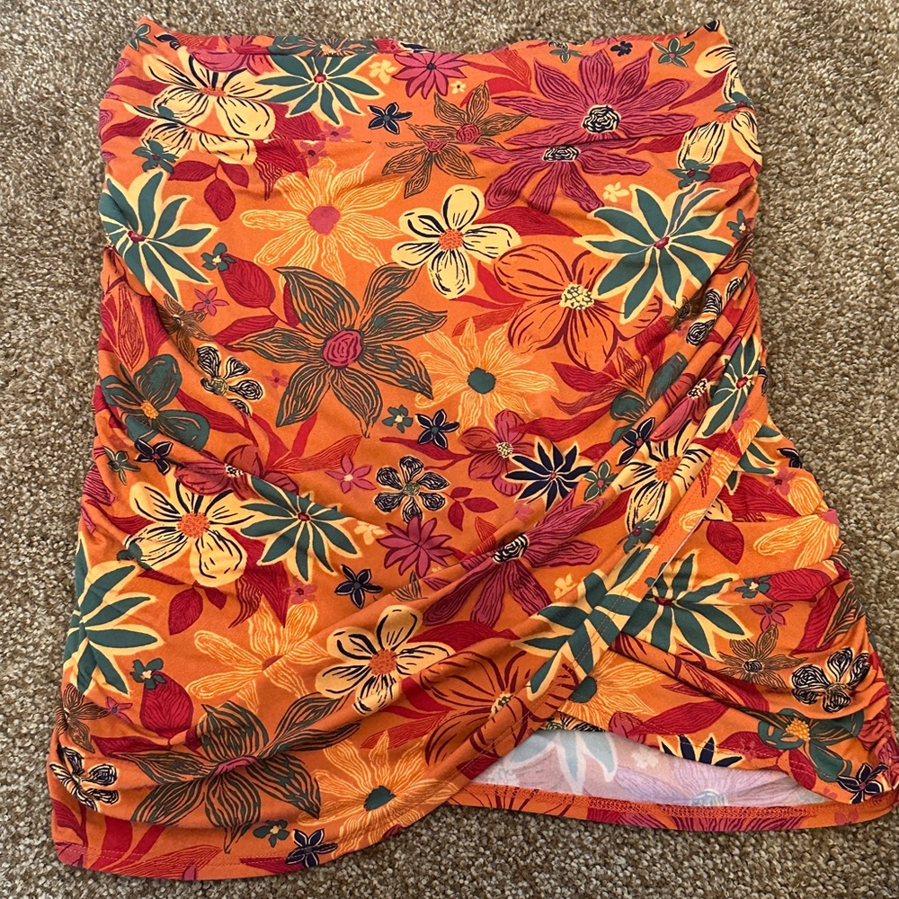 Free people mini skirt